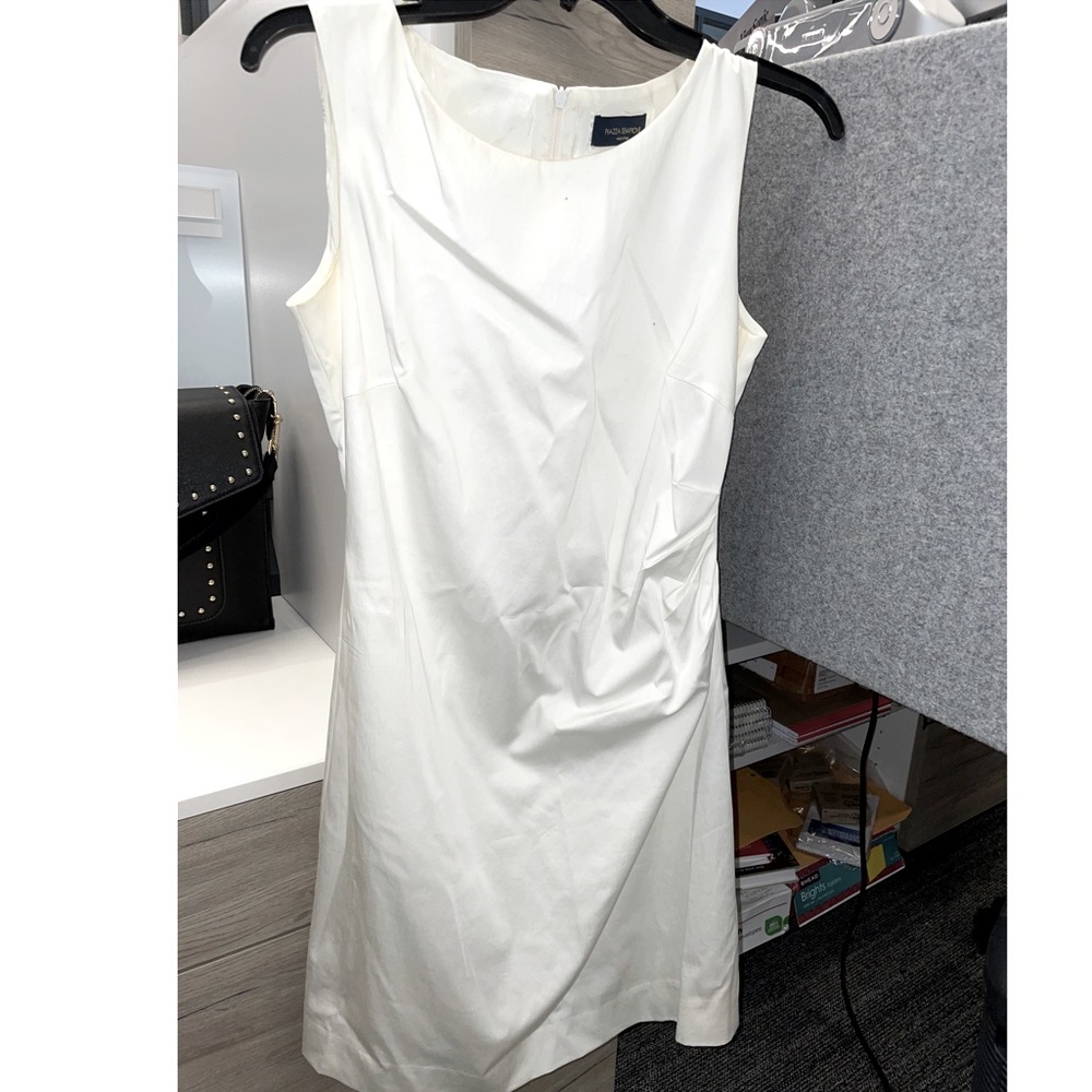 Piazza Sempione White Sleeveless dress